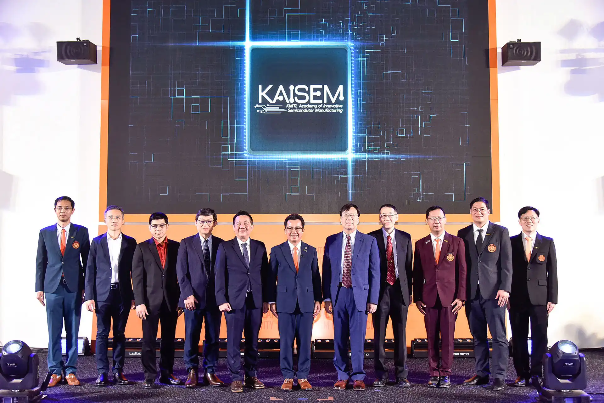 grand opening of the KMITL Academy of Innovative Semiconductor Manufacturing (KAISEM)
