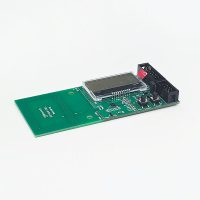 Development kit with LCD and temperature sensor - SIC4310